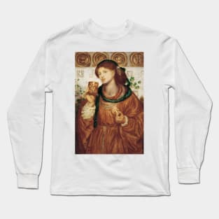 The Loving Cup by Dante Gabriel Rossetti Long Sleeve T-Shirt